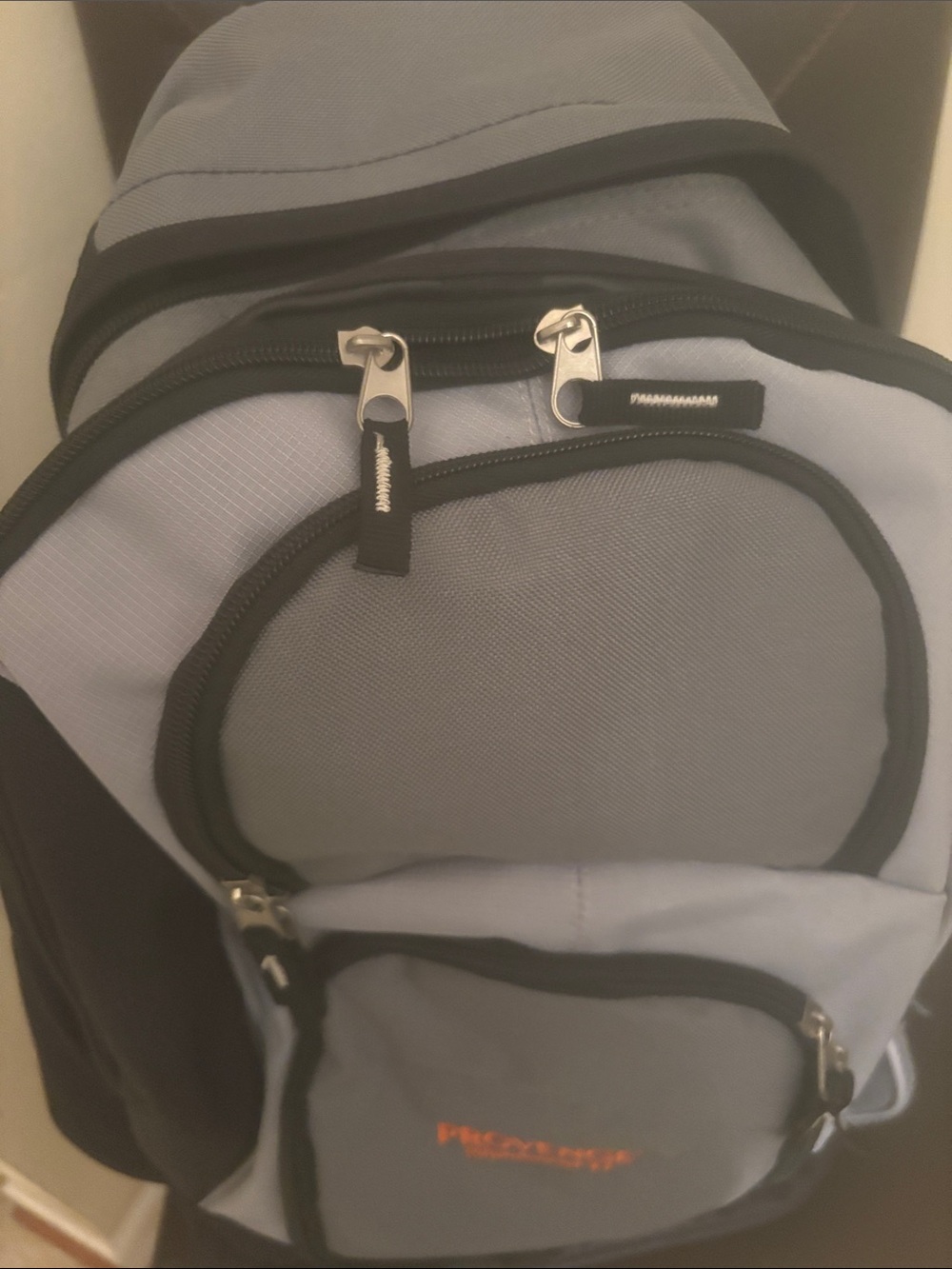 Gray and Black Rolling Backpack - Picture 3 of 12